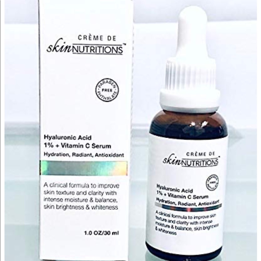Hyaluronic Acid 1% + Vitamin C Serum 2pk
